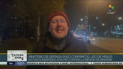 Ministerio de defensa ruso confirmó el uso de misiles estadounidenses ATACMS