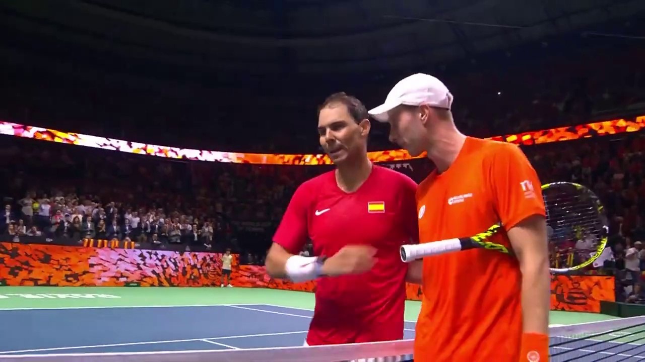 Lo más destacado de Rafael Nadal v Botic van de Zandschulp | Copa Davis 2024