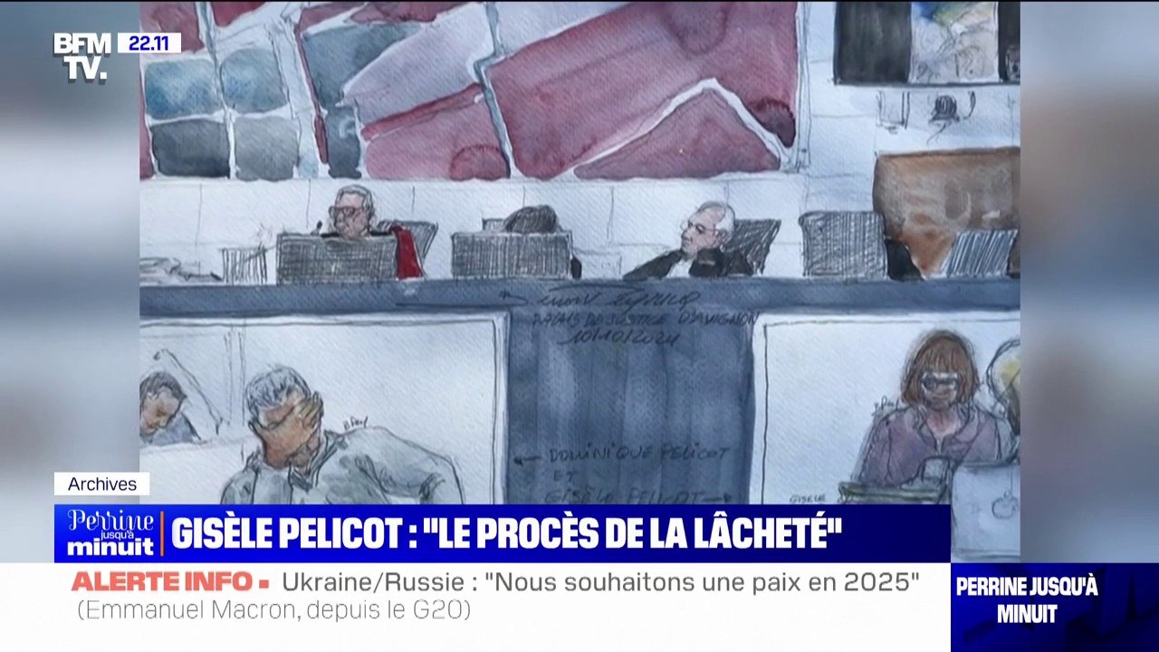 Procès des viols de Mazan: "Le procès de la lâcheté", a déclaré Gisèle Pelicot