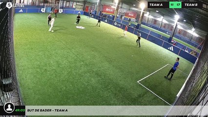 But de Bader - Team A