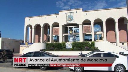 Avance al Ayuntamiento  en la entrega recepción