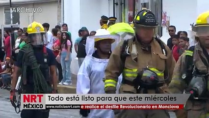 Todo está listo para que este miércoles se realice el desfile Revolucionario en Monclova