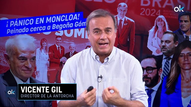 VICENTE GIL: Peinado cerca a Begoña Gómez, ¡pánico en Moncloa!