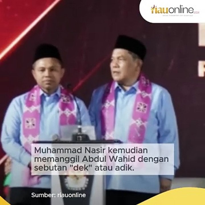 Nasir Olok-olok Wahid: Dek Wahid, Dek Wahid, Inhil itu Kampung Dek Wahid