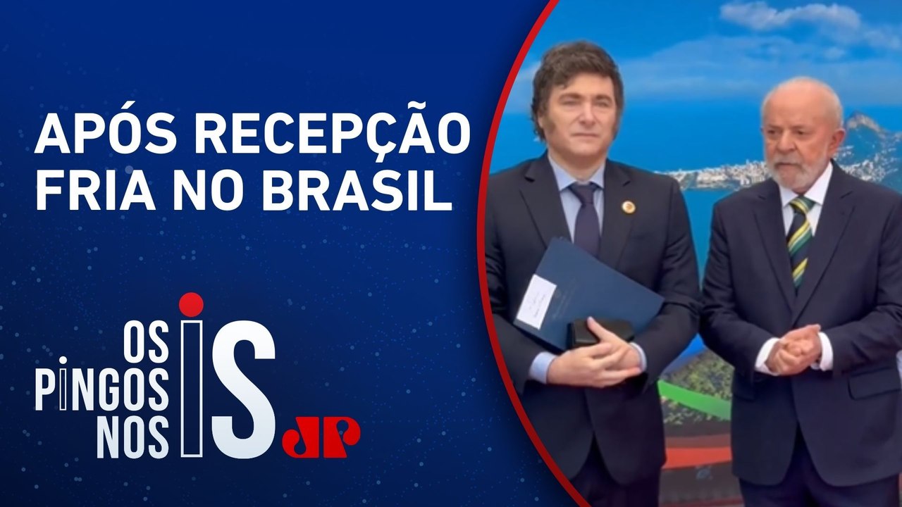 Milei compara relação com Lula e Bolsonaro: “É melhor manter esquerdistas afastados”