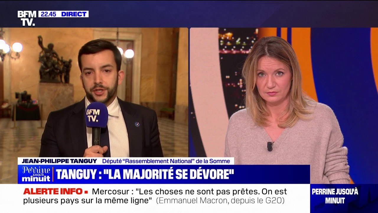 Jean-Philippe Tanguy (RN): "Michel Barnier va recevoir Marine Le Pen lundi matin"