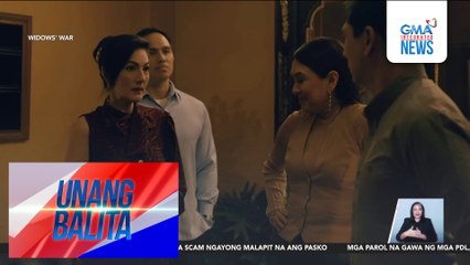 Karakter ni Carmina Villaroel sa "Widow's Web" na si Barbara Sagrado-Dee, nag-crossover sa "Widow's War" | Unang Balita
