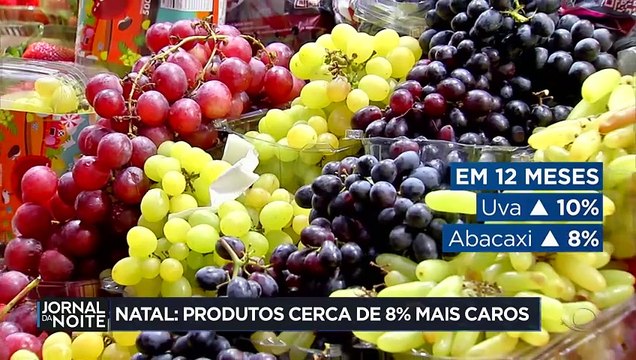 Produtos da ceia de natal estão mais caros em 2024