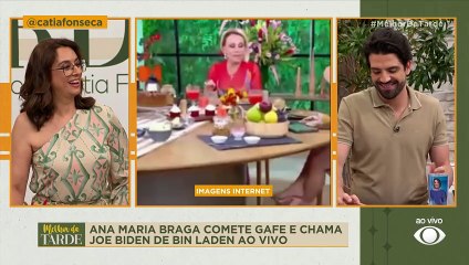 "Eu tô bem doida": Ana Maria Braga comete gafe ao vivo; veja | Melhor da Tarde