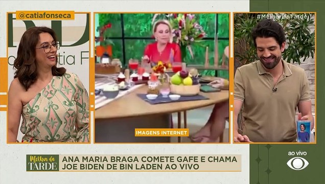 Eu tô bem doida : Ana Maria Braga comete gafe ao vivo; veja | Melhor da Tarde