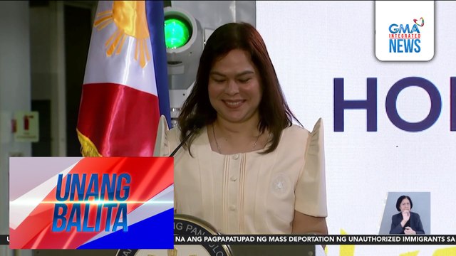 VP Sara Duterte, muling hinimok ng ilang kongresista na dumalo sa pagdinig mamaya sa paggamit ng confi funds | Unang Balita