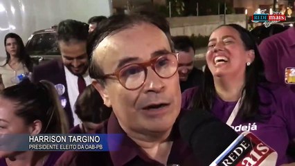 Harrison Targino é reeleito presidente da OAB-PB: "A advocacia paraibana deu um claro recado"
