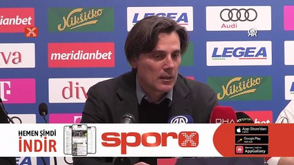 Montella: "Hakan Çalhanoğlu'nu her takım arar"