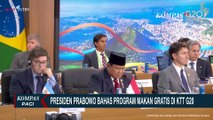 Pernyataan Presiden Prabowo di KTT G20 Brasil Bahas Program Makan Bergizi Gratis di Indonesia