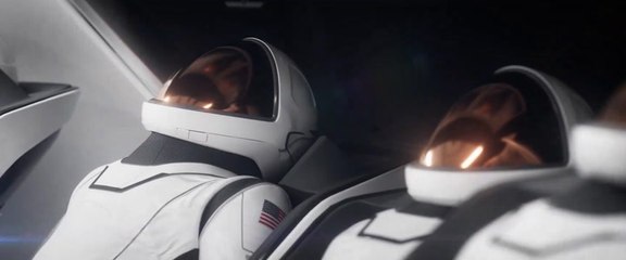 SpaceX Dragon Crew Is 'Go For EVA Operations'  -  Animation