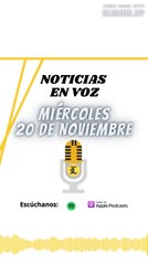 Resumen de Noticias | Miércoles 20 de Noviembre 2024