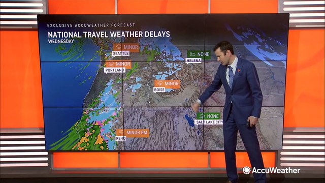 Weather systems across the US to cause travel delays on Nov. 20