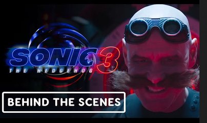 Sonic the Hedgehog 3 | Behind the Scenes Clip - Jim Carrey, Lee Majdoub