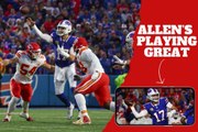 Buffalo Bills' Josh Allen incredible play to beat the Chiefs broken down in slow motion