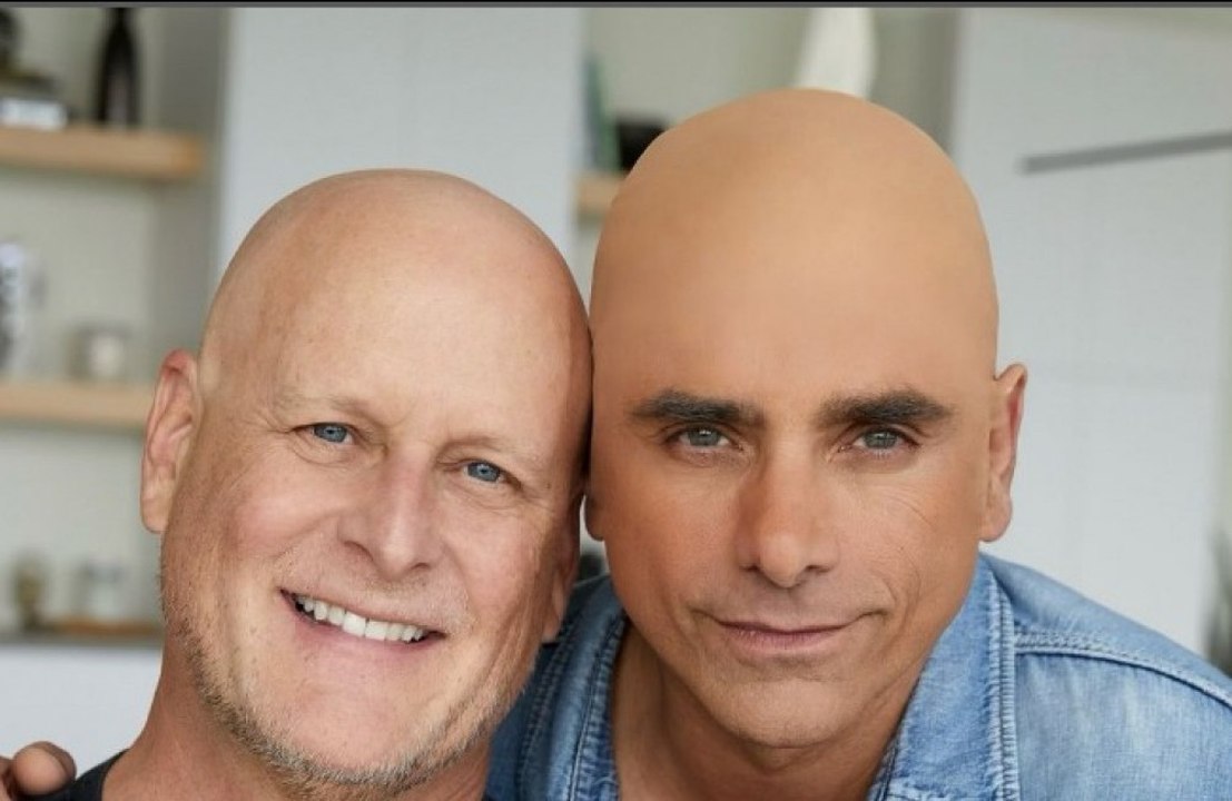 Cancer-stricken Dave Coulier 'laughed out loud' when John Stamos came to see him wearing a bald cap