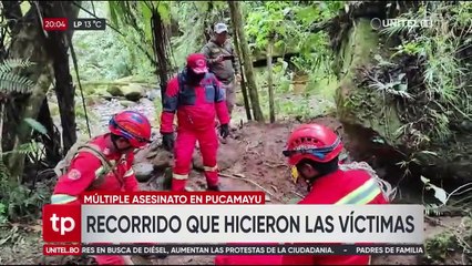Así fue recorrido que hicieron las cinco personas asesinadas en Corani Pampa