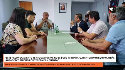 “Este reconocimiento te ayuda mucho, no es solo mi trabajo, hay todo un equipo atrás, agradezco mucho por tenerme en cuenta”