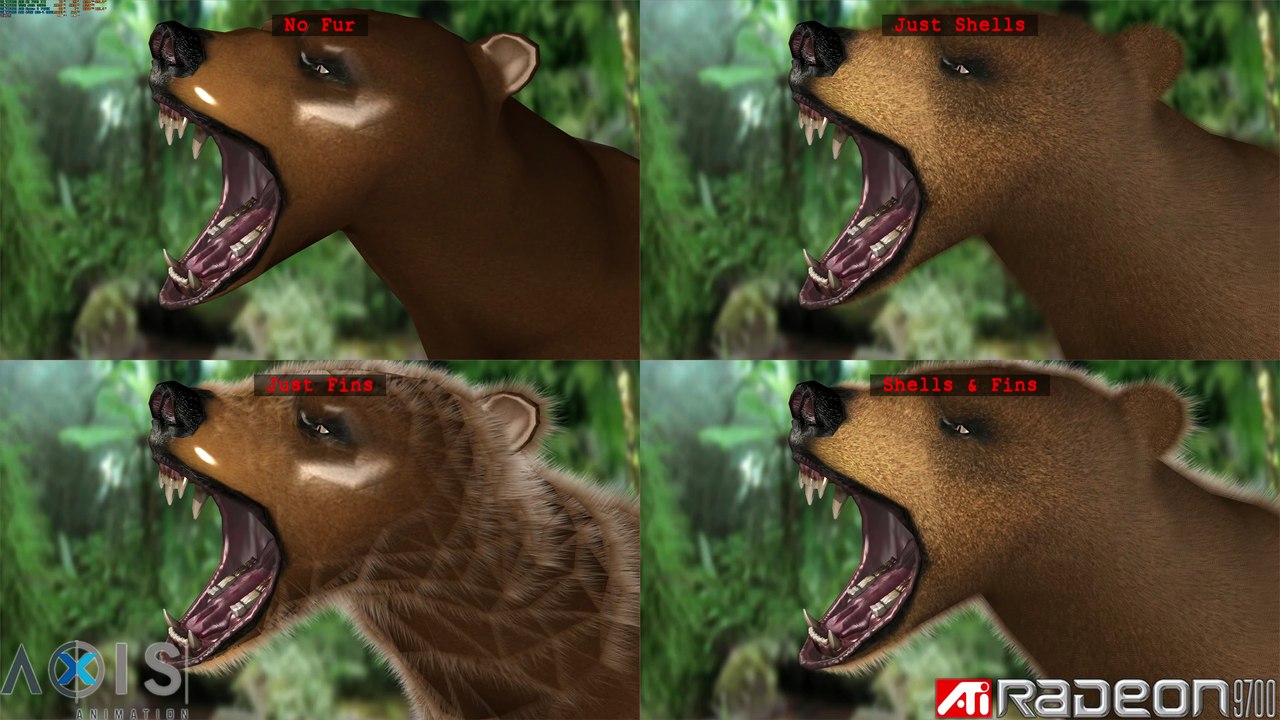 ATI Radeon 9700 Bear Tech Demo [2024] 8K UHD Ultra HD Virtual Super Resolution Pro AMD Radeon RX 7900 XTX Ryzen 9 7950X (2)