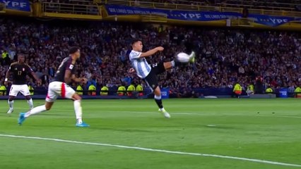 Le but exceptionnel de Lautaro Martinez - Football - Qualif. CM