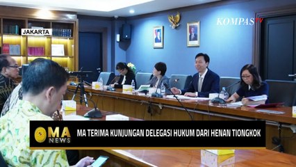 Mahkamah Agung Terima Kunjungan Delegasi Hukum dari Henan Tiongkok di Jakarta