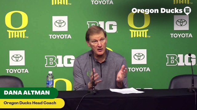 Oregon Ducks Basketball's Dana Altman Discusses Supreme Cook's Performance