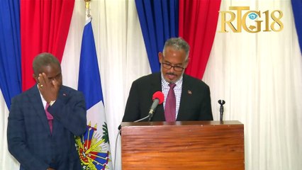 PM Alix Didier Fils-Aimé enstale Jean Harvel victor Jean Baptiste kòm nouvo minis afè etranjè