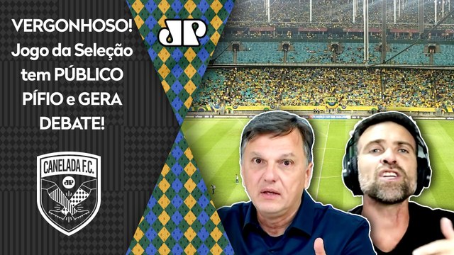 ISSO FOI MUITO CONSTRANGEDOR, cara! UMA PIADA! OLHA o que CHAMOU A ATENÇÃO no jogo da Seleção!