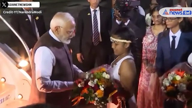 गुयाना पहुंचे पीएम मोदी, राष्ट्रपति और कैबिनेट मंत्रियों ने खुद एयरपोर्ट पर किया स्वागत, कुछ और भी रहा खास