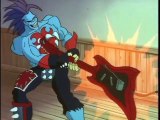 Darkstalkers 05   And The Walls Come Tumblin' Down,  based on the Capcom fighting game Darkstalkers: The Night Warriors., Germ Wars, animation、 アニメーション カプコン　ゲーム