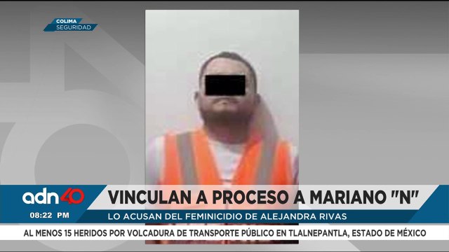 Vinculan a proceso a Mariano N por el femincidio de Alejandra Rivas