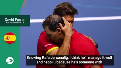 Ferrer confident Nadal will be content in retirement