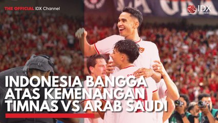 Indonesia Bangga atas Kemenangan Timnas vs Arab Saudi