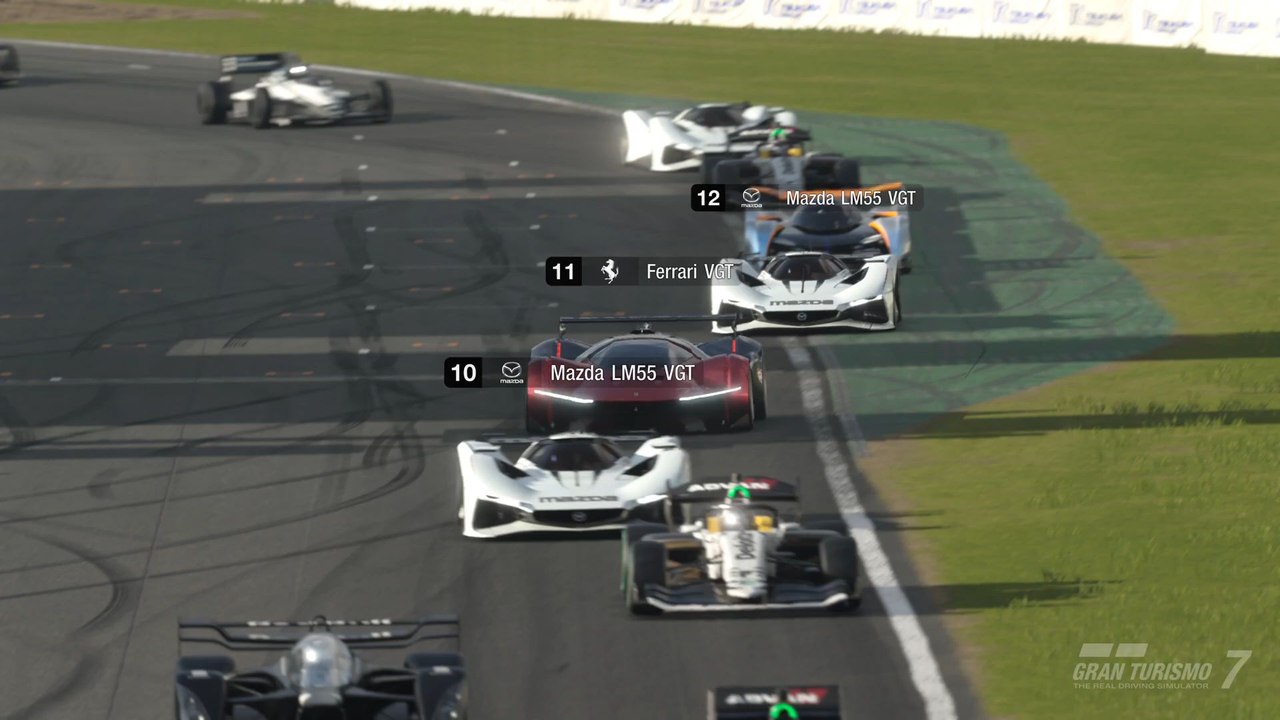 Gran Turismo 7 | Replay GT Sophy | Ferrari VGT | Tsukuba Circuit