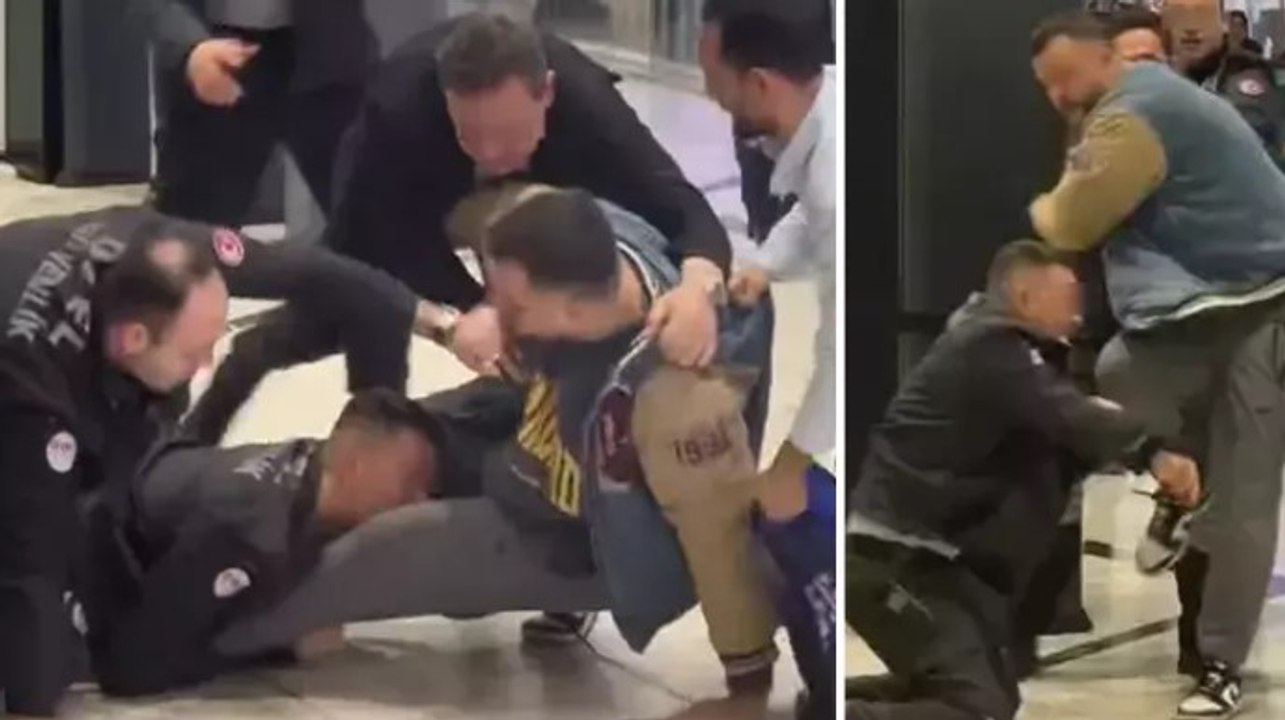 Alışveriş merkezinde tekme tokat kavga... Güvenlik görevlisi müşteriyi ısırdı