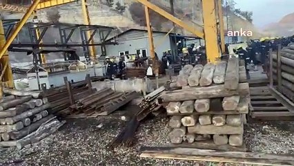 Ankara'da yüzlerce madenciden eylem: 'İşçiler 3 gün içinde haklarını almazsa açlık grevine girecek'