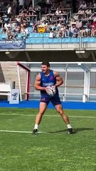 Ce que fait antoine Dupont à l'entrainement est dingue