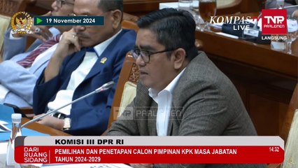 [FULL] Capim Johanis Tanak Ingin Tiadakan OTT KPK, Komisi III DPR Tepuk Tangan