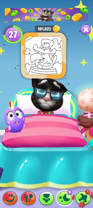 my talking tom 2 level 27 android game play #yt...