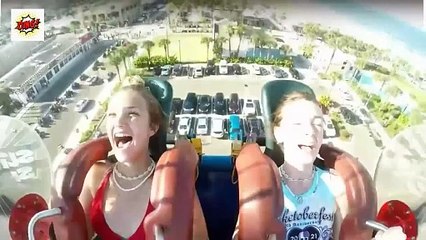 Slingshot ride NICE GIRLS