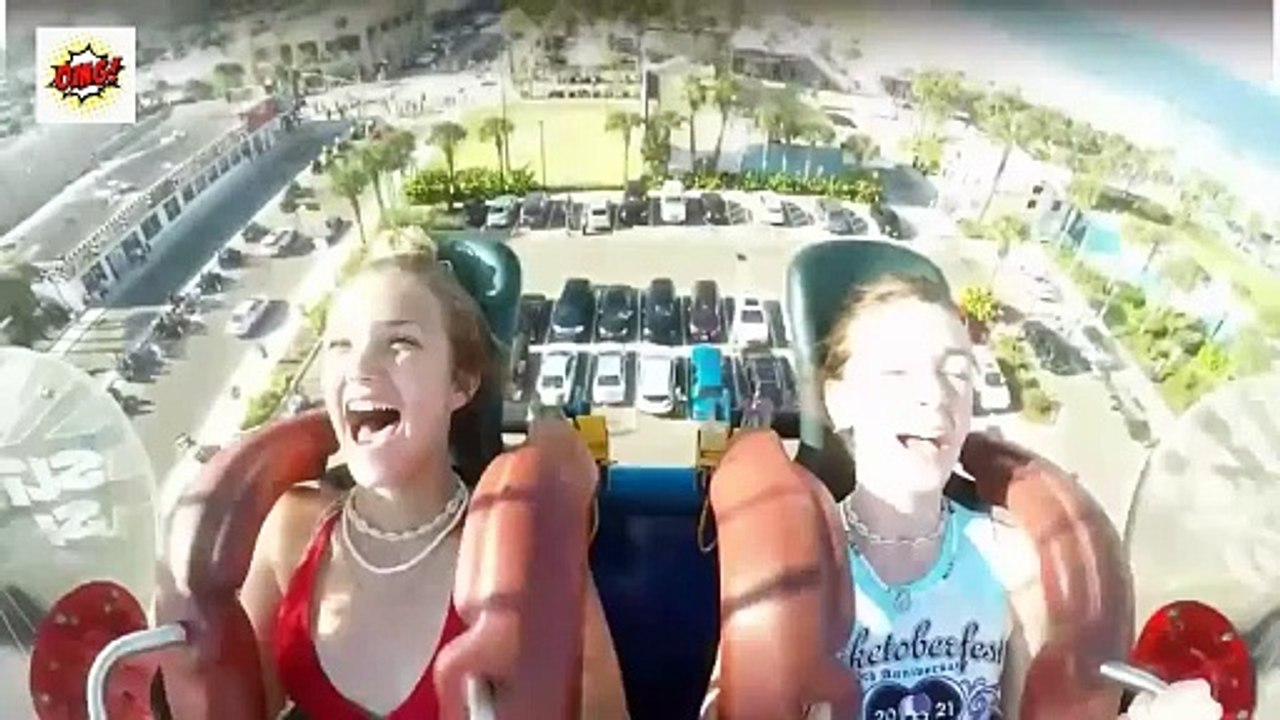 Slingshot ride NICE GIRLS