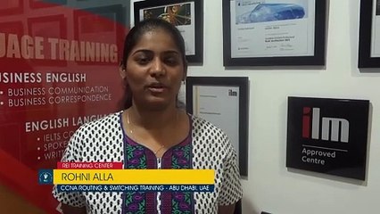 REI TRAINING CENTER IN ABU DHABI-STUDENT TESTIMONIAL