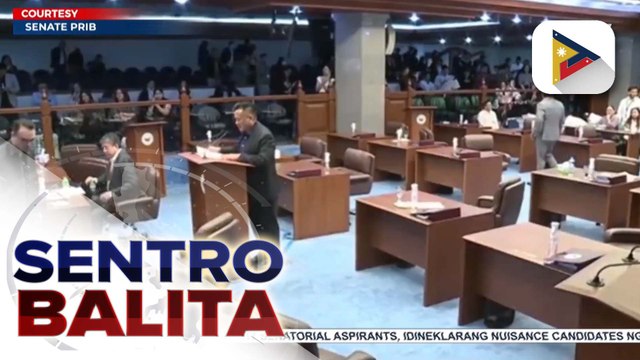 Interpellation ng Senado para sa proposed 2025 national budget, tapos na