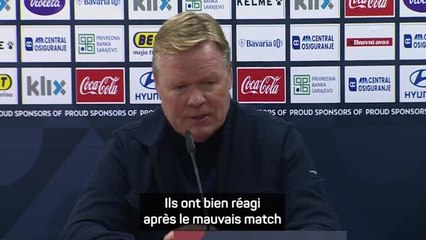 Pays-Bas - Koeman : "On devait gagner mais la Bosnie méritait un point"