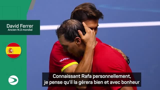 Espagne - Ferrer : Nadal va gérer avec bonheur sa retraite