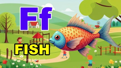 A is for apple English learn | phonics song | b for ball c for cat | abc song